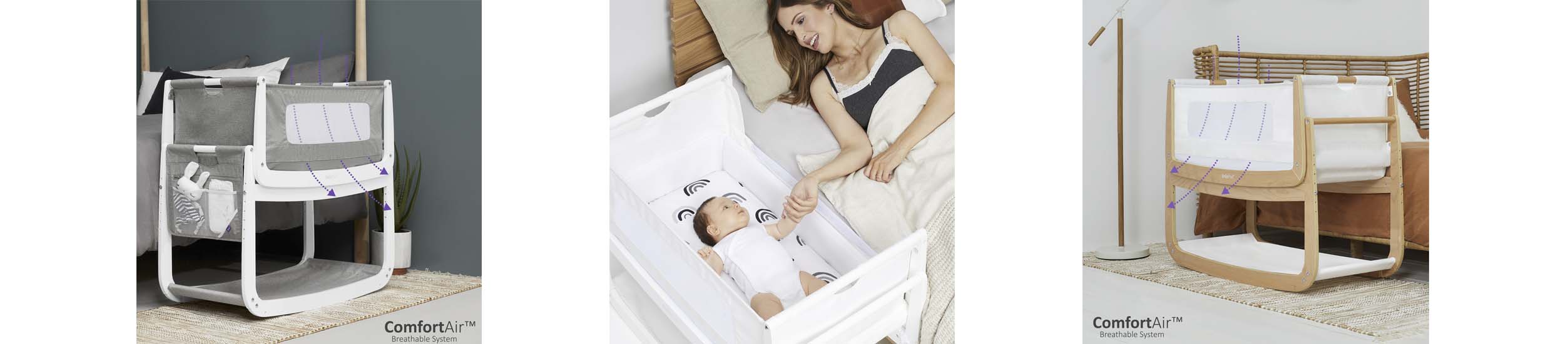 Snuz Snuzpod4 Bedside Cribs