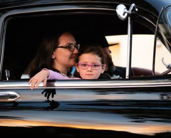 Car and child